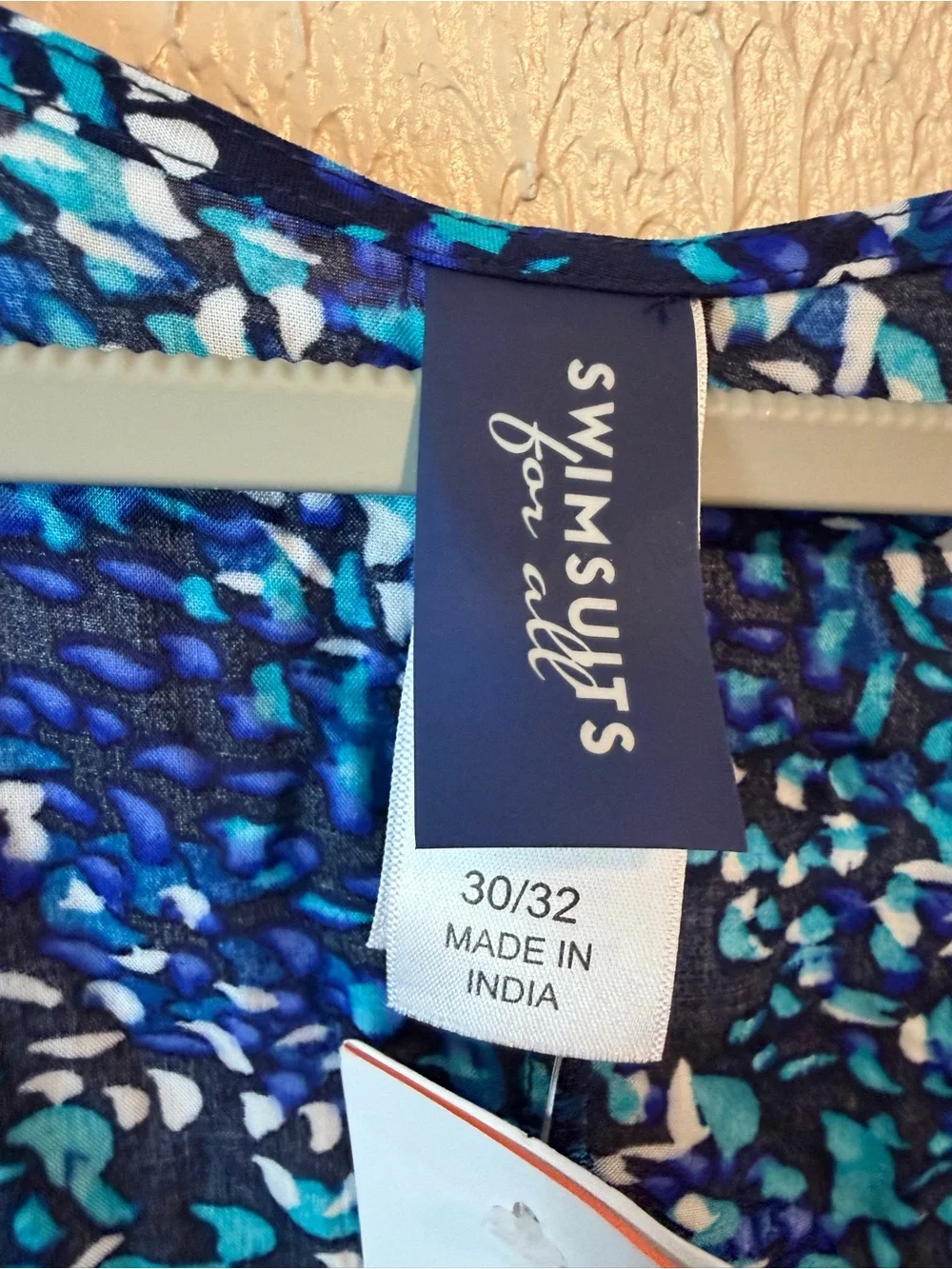 Swimsuit for All Faux Wrap Swim Cover Size 30/32 Plus Size‎ Beach Swimming Pool